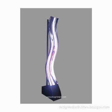 P10 indoor  SMD rubber flexible led screen for Casino design